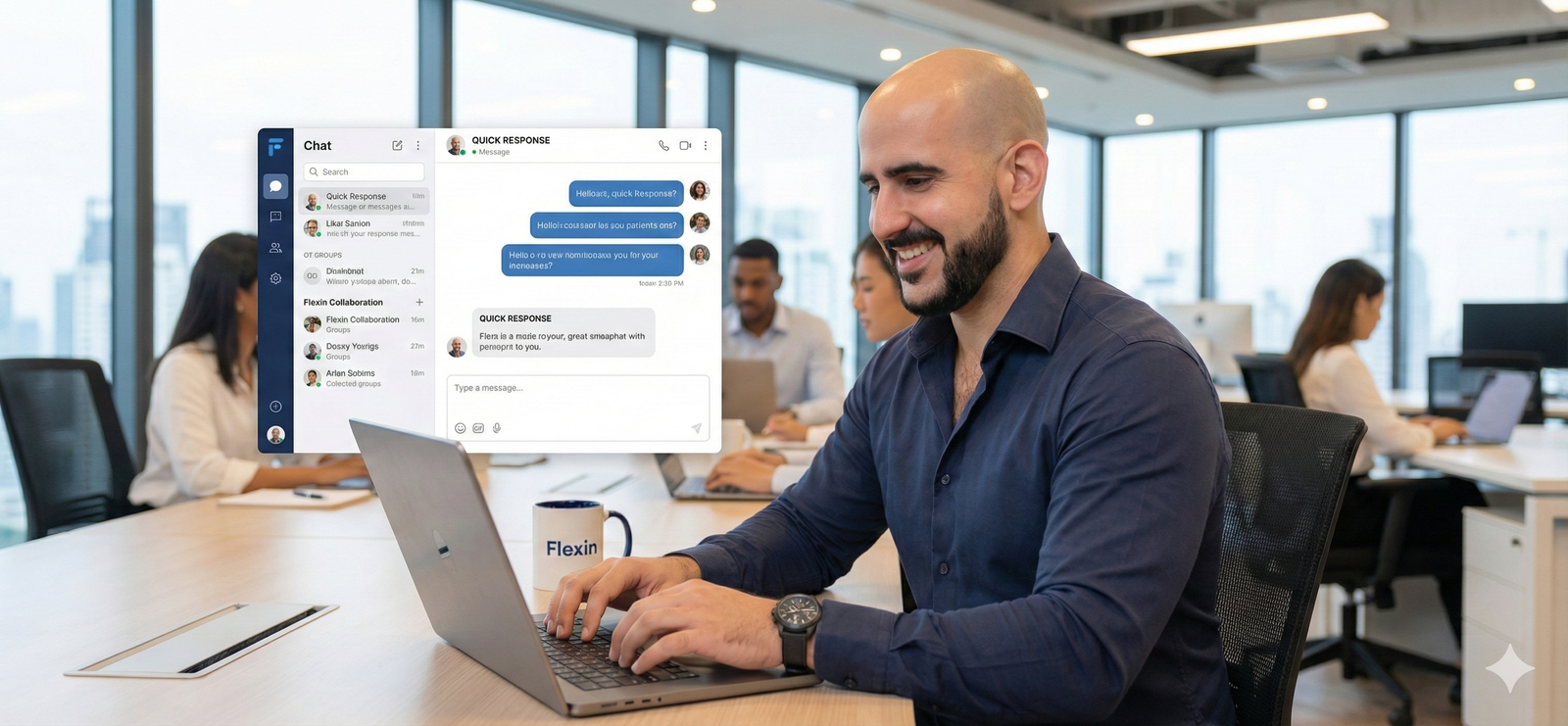 Equipo Flexin respondiendo preguntas frecuentes